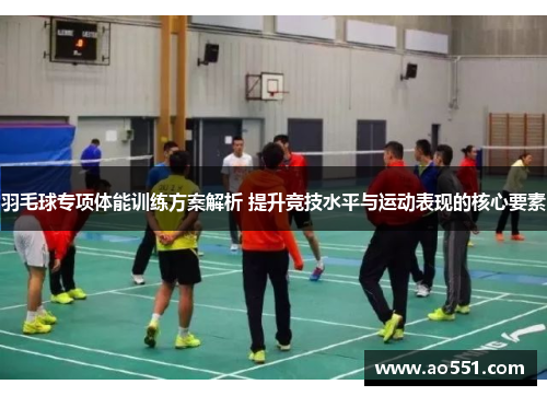 羽毛球专项体能训练方案解析 提升竞技水平与运动表现的核心要素
